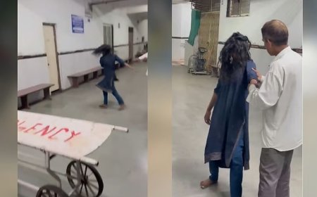 छतरपुर जिला अस्पताल में युवती के कथित हाई-वोल्टेज ड्रामे से मचा हड़कंप, अजीब व्यवहार के बीच जुटी लोगों की भीड़