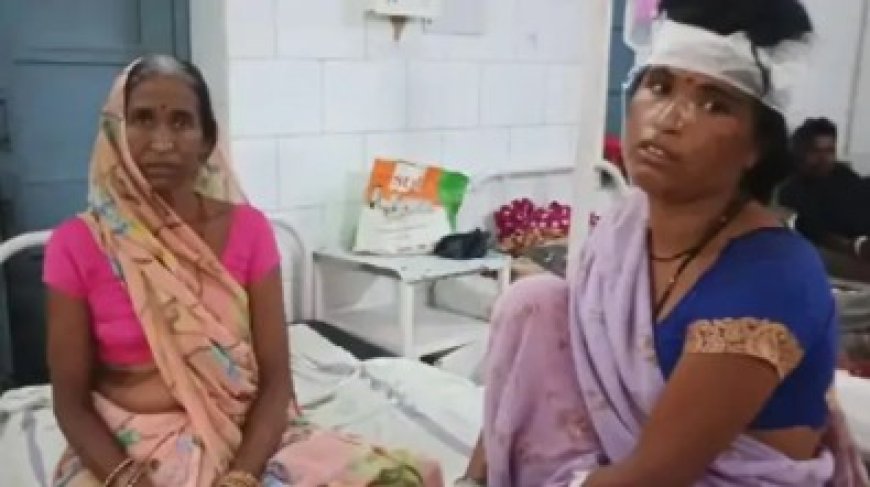 पन्ना में खेत जोतने को लेकर खूनी विवाद, महिला पर कुल्हाड़ी से हमला; ट्रैक्टर से कुचलने की कोशिश का आरोप