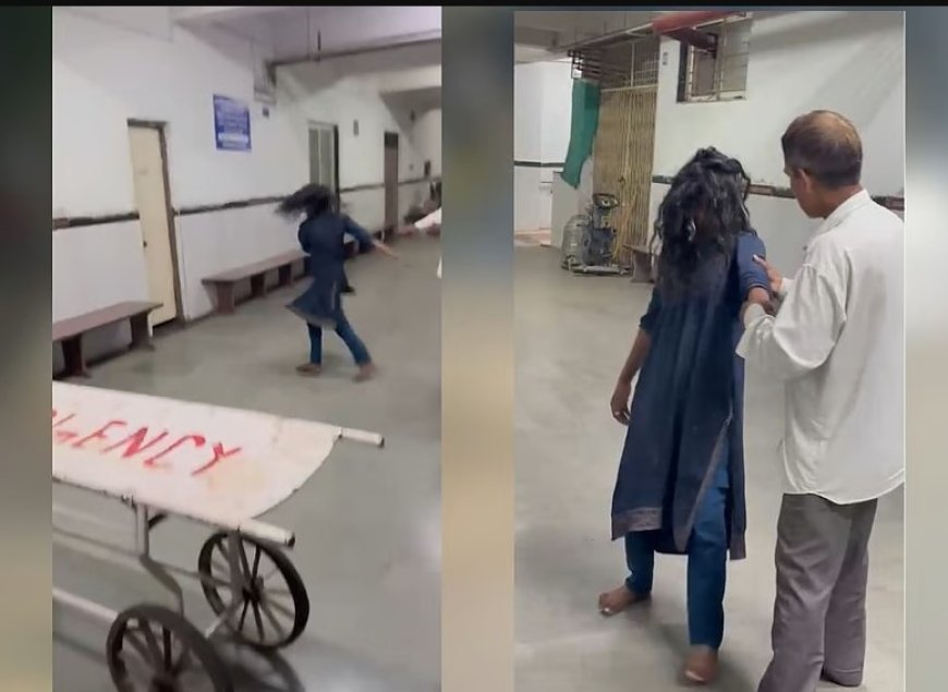 छतरपुर जिला अस्पताल में युवती के कथित हाई-वोल्टेज ड्रामे से मचा हड़कंप, अजीब व्यवहार के बीच जुटी लोगों की भीड़